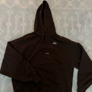 ALO Dark Brown Hoodie